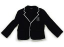 コムサイズム COMME CA ISM ジャケット・ブレザー 120 男の子 紺・白 子供服 ベビー服 キッズ アウトレット ユーズド 【中古】キッズ・ベビー・...