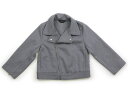 コムサイズム COMME CA ISM ジャケット・ブレザー 100 男の子 杢調グレー 子供服 ベビー服 キッズ アウトレット ユーズド 【中古】キッズ・ベビ...