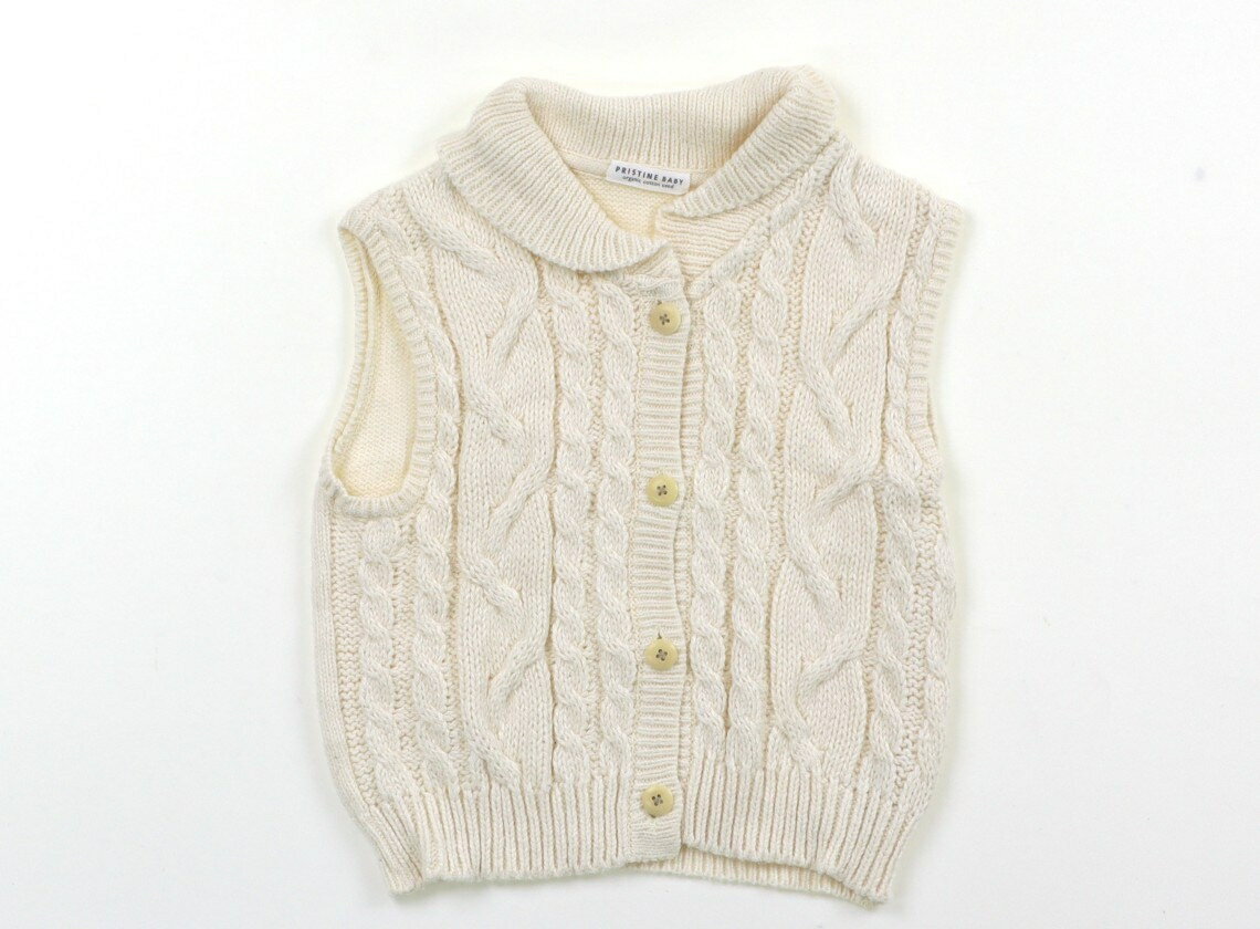 プリスティンベビー PRISTINE BABY ベスト 90 女の子 クリーム 子供服 ベビー服 キッズ アウトレット ユーズド 【中古】キッズ・ベビー・マタニティ