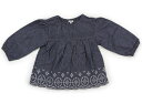 セラフ Seraph チュニック 110 女の子 インディゴブルー、白 子供服 ベビー服 キッズ アウトレット ユーズド 【中古】キッズ・ベビー・マタニティ(4)
