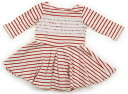 アプレレクール apres les cours チュニック 90 女の子 ピンクボーダー、レース 子供服 ベビー服 キッズ アウトレット ユーズド 【中古】キッズ・ベビー・マタニティ(4)