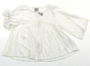 アナスイ ANNA SUI カーディガン 90 女の子 オフホワイト 子供服 ベビー服 キッズ アウトレット ユーズド 【中古】キッズ・ベビー・マタニティ