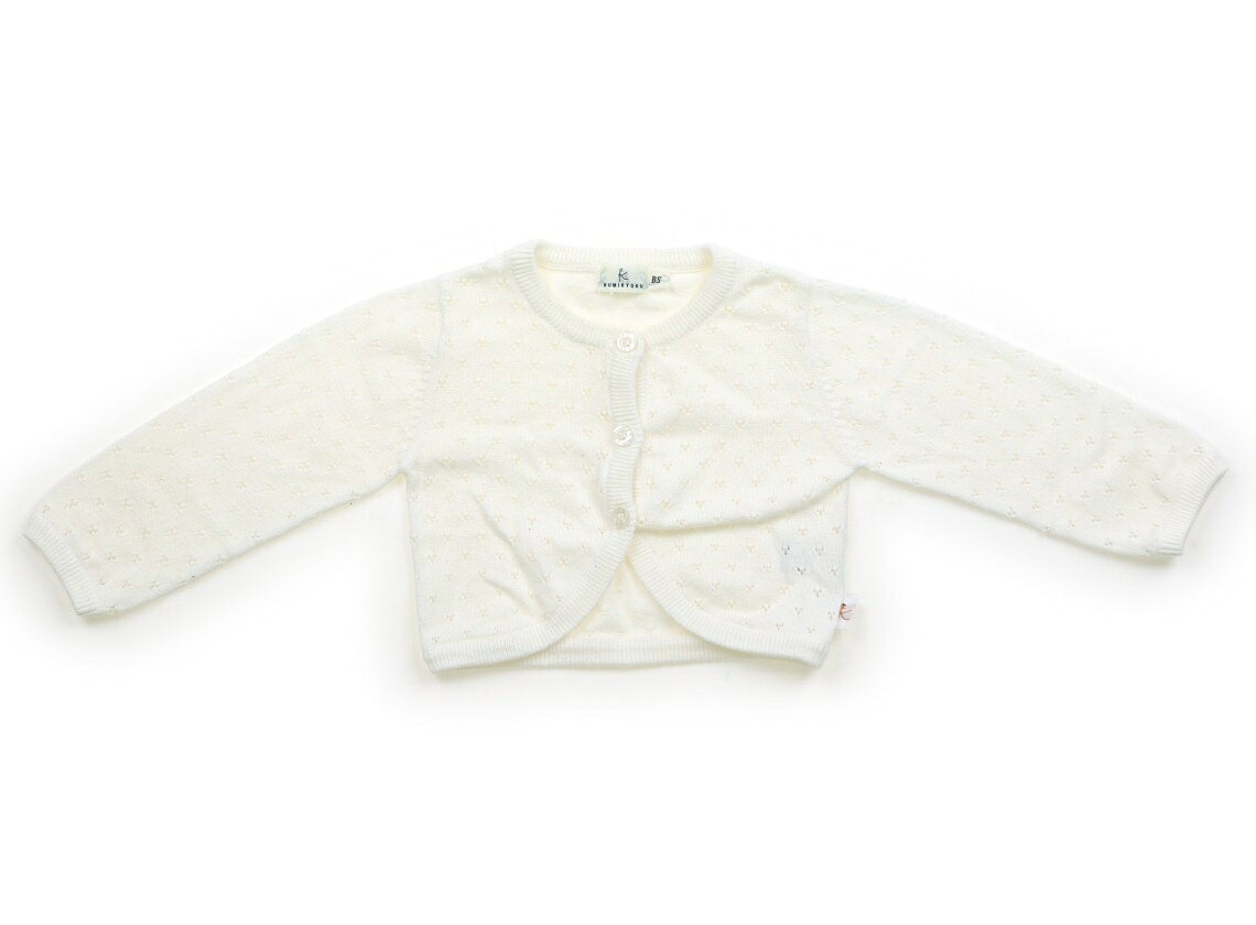 組曲 Kumikyoku カーディガン 70 女の子 アイボリー 子供服 ベビー服 キッズ アウトレット ユーズド 【中古】キッズ・ベビー・マタニティ
