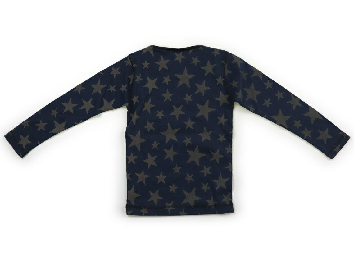 エヴァアンドオリ EVA&OLi Tシャツ・カットソー 110 女の子 ダークネイビー　星柄 子供服 ベビー服 キッズ アウトレット ユーズド 【中古】キッズ・ベビー・マタニティ