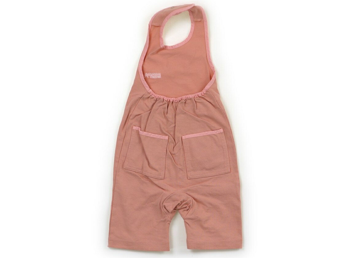 ビブパ BIBPA カバーオール 70 女の子 サーモンピンク 子供服 ベビー服 キッズ アウトレット ユーズド 【中古】キッズ・ベビー・マタニティ