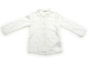 ミキハウス miki HOUSE シャツ・ブラウス 95 男の子 ホワイト 子供服 ベビー服 キッズ アウトレット ユーズド 【中古】キッズ・ベビー・マタニティ
