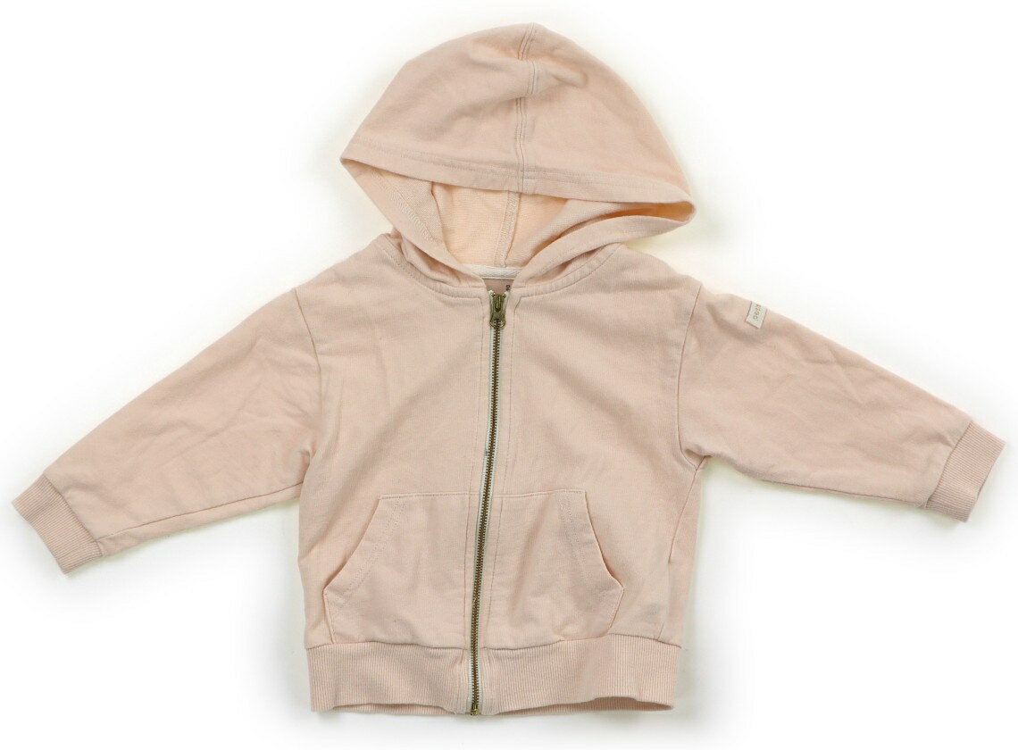 プティマイン petit main パーカー 90 女の子 ピンク 子供服 ベビー服 キッズ アウトレット ユーズド ..