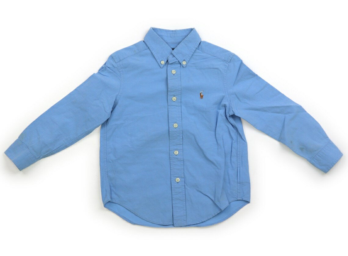 ラルフローレン Ralph Lauren シャツ・ブラウス 110 男の子 ブルー 子供服 ベビー服 キッズ アウトレッ..