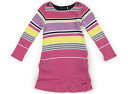 べべ BeBe ワンピース 110 女の子 ピンク紺グレー 子供服 ベビー服 キッズ アウトレット ユーズド 【中古】キッズ・ベビー・マタニティ(4)