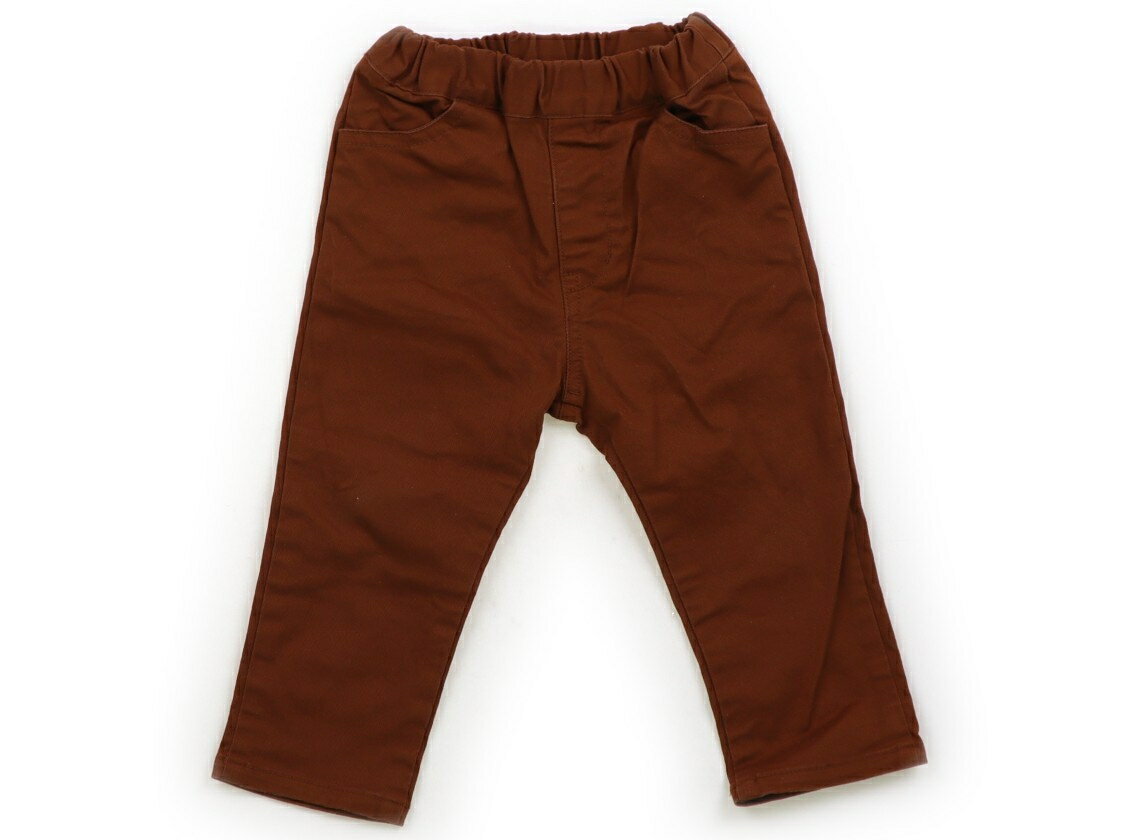 ミキハウス miki HOUSE パンツ 80 女の子 ブラウンリボン 子供服 ベビー服 キッズ アウトレット ユーズド 【中古】キッズ・ベビー・マタニティ