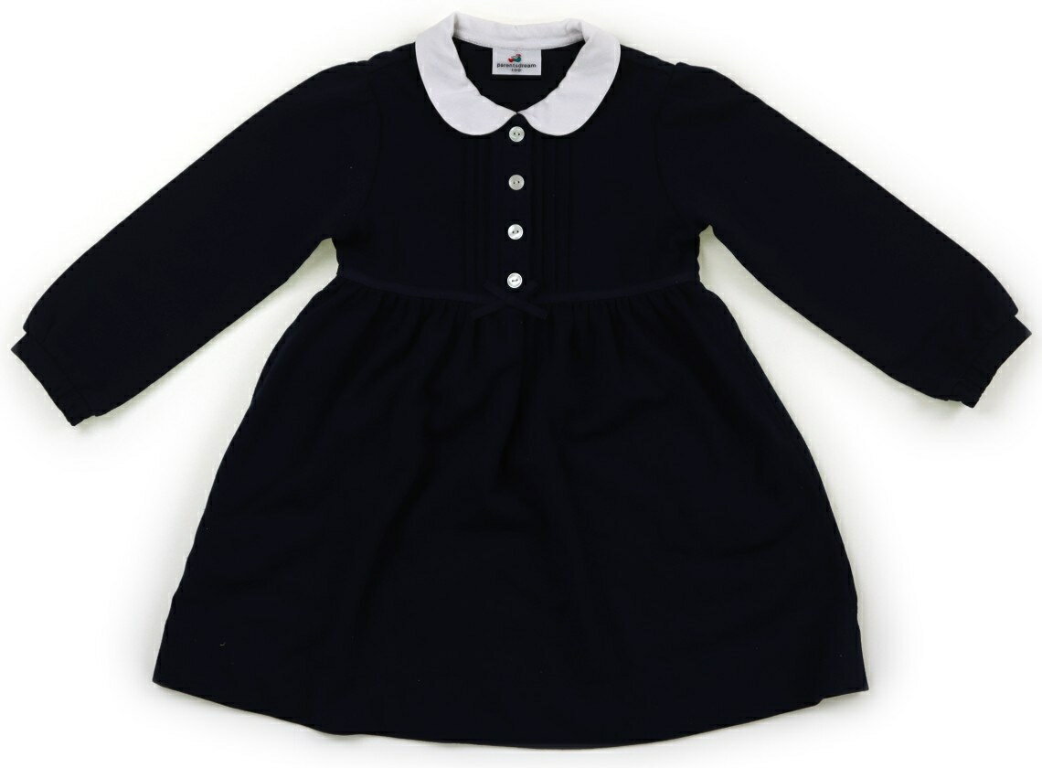 　ブランド 　Parents Dream(ペアレンツドリーム) 　カテゴリー 　ワンピース 　サイズ 　100サイズ 　色 　紺・白 　状態 　★★ 　記名 　なし 　ジャンル 　Girl ポリエステル・レーヨン・ポリウレタンのカットソー地...