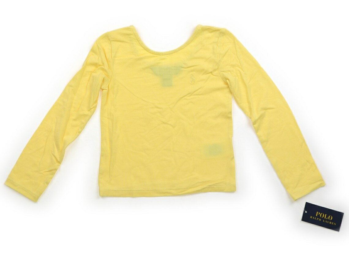 ポロラルフローレン POLO RALPH LAUREN Tシャツ・カットソー 110 女の子 イエロー 子供服 ベビー服 キッズ アウトレット ユーズド 【中古】キッズ・ベビー・マタニティ