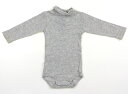 プチバトー PETIT BATEAU ロンパース 70 男の子 グレー 子供服 ベビー服 キッズ アウトレット ユーズド 【中古】キッズ・ベビー・マタニティ(4)