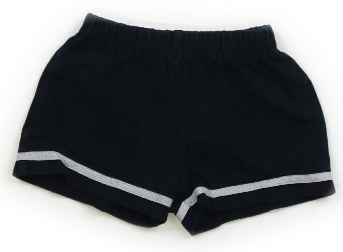 Short Pants - シップス SHIPS ショートパンツ 80 女の子 ネイビー 子供服 ベビー服 キッズ アウトレット ユーズド 【中古】キッズ・ベビー・マタニティ