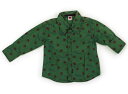 ブーフーウー BOO FOO WOO/natural boo シャツ・ブラウス 90 男の子 緑、茶、栗 子供服 ベビー服 キッズ アウトレット ユーズド 【中古】キッズ・ベビー・マタニティ