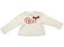 ジルスチュアート JILL STUART Tシャツ・カットソー 100 女の子 クリーム、ピンク 子供服 ベビー服 キッズ アウトレット ユーズド 【中古】キッズ・ベビー・マタニティ