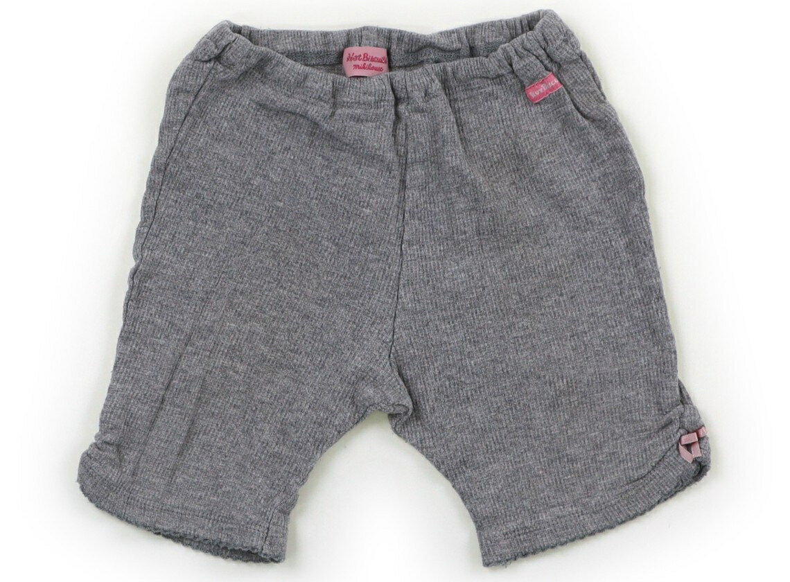 ホットビスケッツ Hot Biscuits ショートパンツ 80 女の子 グレー 子供服 ベビー服 キッズ アウトレット ユーズド 【中古】キッズ・ベビー・マタニティ