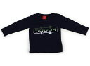 オジコ OJICO Tシャツ・カットソー 95 男の子 ネイビー 子供服 ベビー服 キッズ アウトレット ユーズド 【中古】キッズ・ベビー・マタニティ(4)