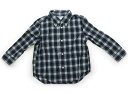 ラルフローレン Ralph Lauren シャツ・ブラウス 90 男の子 チェック柄グリーンネイビー 子供服 ベビー服 キッズ アウトレット ユーズド 【中古】キッズ・ベビー・マタニティ