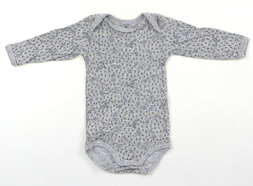 プチバトー PETIT BATEAU ロンパース 60 女の子 グレー・総柄 子供服 ベビー服 キッズ アウトレット ユーズド 【中古】キッズ・ベビー・マタニティ プチバトー PETIT BATEAU ロンパース 60 女の子 グレー・総柄 子供服 ベビー服 キッズ アウトレット ユーズド 【中古】キッズ・ベビー・マタニティ