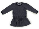 クレードスコープ kladskap ワンピース 90 女の子 ストライプ柄ネイビー 子供服 ベビー服 キッズ アウトレット ユーズド 【中古】キッズ・ベビー・マタニティ(4)