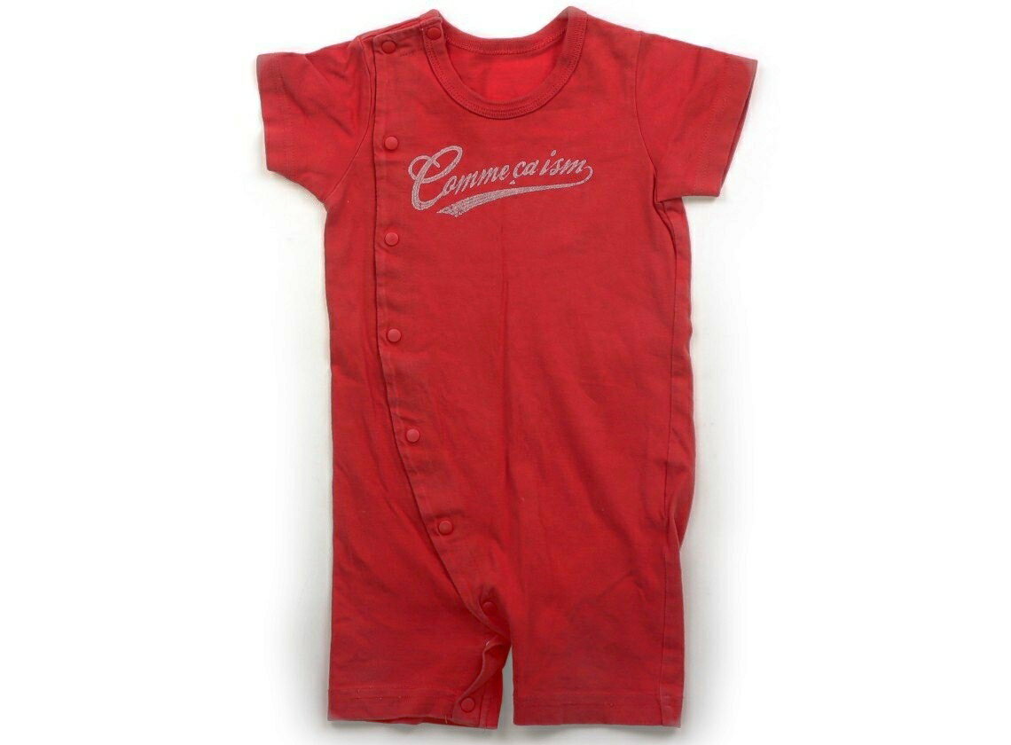コムサイズム COMME CA ISM カバーオール 50 男の子 赤 子供服 ベビー服 キッズ アウトレット ユーズド 【中古】キッズ・ベビー・マタニティ