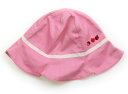 ファミリア familiar 帽子 Hat/Cap 女の子 ピンク、白リボン、リンゴ 子供服 ベビー服 キッズ アウトレット ユーズド 【中古】キッズ・ベビー・...