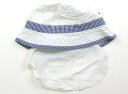 ホットビスケッツ Hot Biscuits 帽子 Hat/Cap 男の子 白 青 チェック 子供服 ベビー服 キッズ アウトレット ユーズド 【中古】キッズ・ベ...
