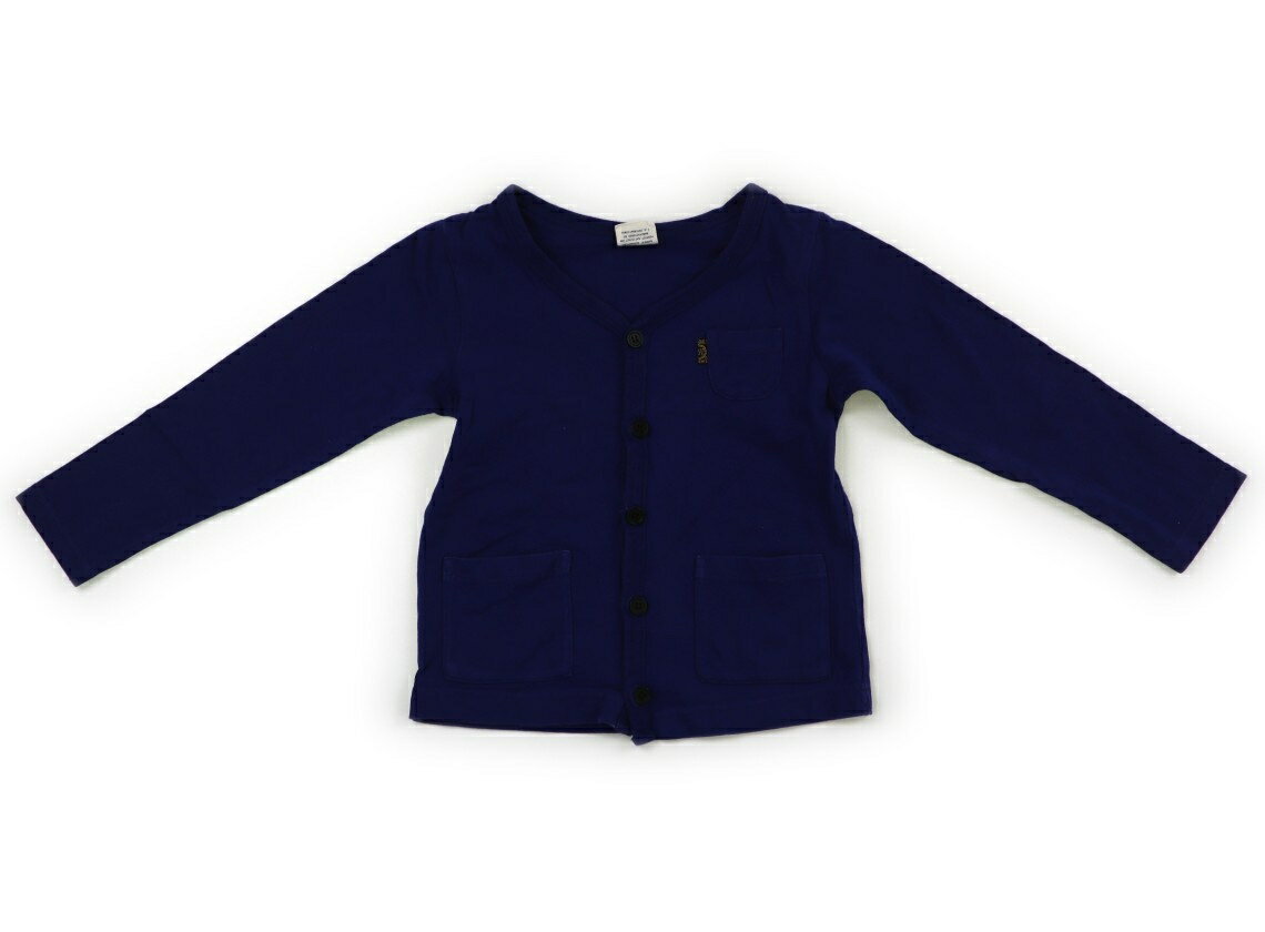 FOキッズ F.O.KIDS カーディガン 110 男の子 ブルー 子供服 ベビー服 キッズ アウトレット ユーズド 【..