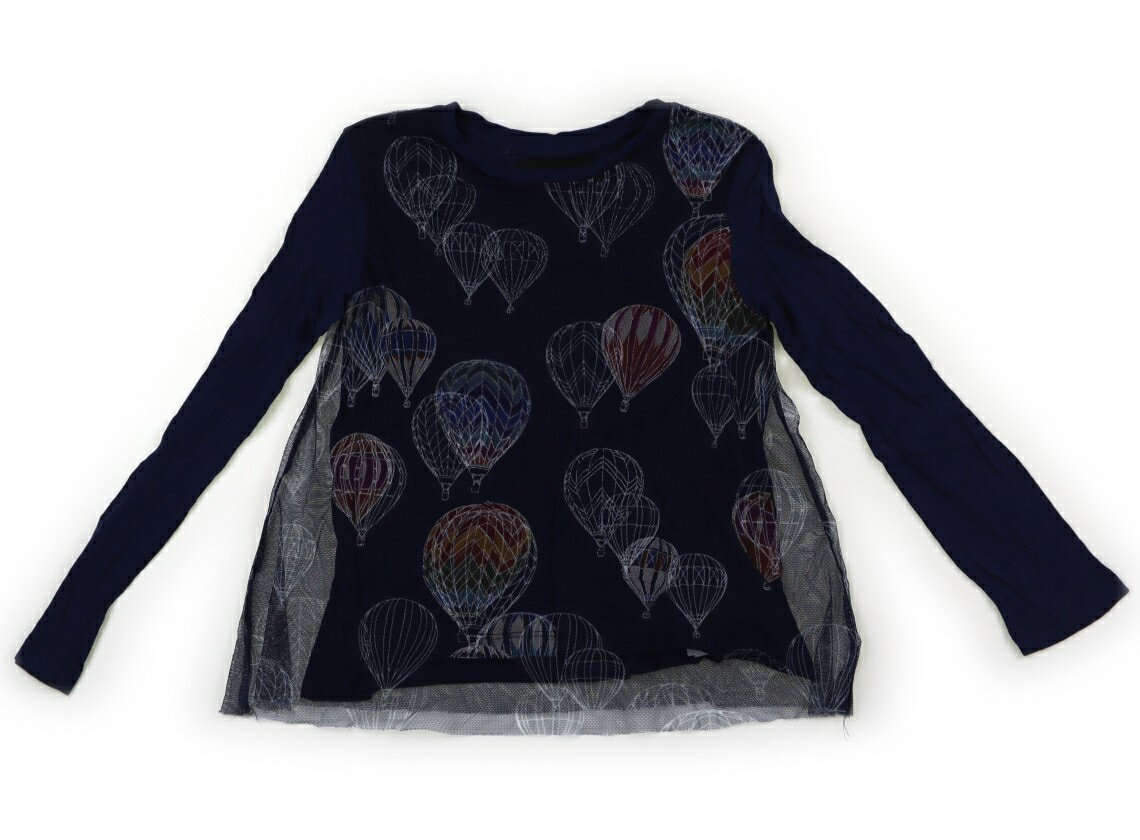 デシグアル Desigual チュニック 110 女の子 ブルー×地球儀 子供服 ベビー服 キッズ アウトレット ユー..