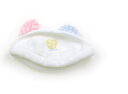 ミキハウス miki HOUSE 帽子 Hat/Cap 白 ピンク 水色 チェック 子供服 ベビー服 キッズ アウトレット ユーズド 【中古】キッズ・ベビー・マ...
