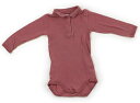 プチバトー PETIT BATEAU ロンパース 60 女の子 ピンク 子供服 ベビー服 キッズ アウトレット ユーズド 【中古】キッズ・ベビー・マタニティ