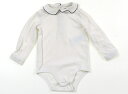 ラルフローレン Ralph Lauren ロンパース 80 男の子 白、ブルー 子供服 ベビー服 キッズ アウトレット ユーズド 【中古】キッズ・ベビー・マタニ...