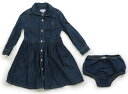 ポロラルフローレン POLO RALPH LAUREN ワンピース 80 女の子 紺 子供服 ベビー服 キッズ アウトレット ユーズド 【中古】キッズ・ベビー・マタニティ