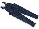 ボーデン Mini Boden オーバーオール 110 女の子 インディゴブルー、星柄 子供服 ベビー服 キッズ アウトレット ユーズド 【中古】キッズ・ベビー...