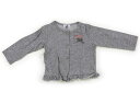 ペアレンツドリーム Parents Dream カーディガン 80 女の子 グレー 子供服 ベビー服 キッズ アウトレット ユーズド 【中古】キッズ・ベビー・マ...