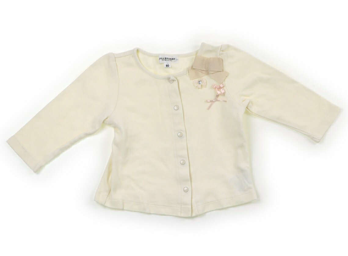 ジルスチュアート JILL STUART カーディガン 80 女の子 オフホワイト 子供服 ベビー服 キッズ アウトレ..