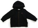 ダブルB Double B パーカー 80 男の子 ブラック 子供服 ベビー服 キッズ アウトレット ユーズド 【中古】キッズ・ベビー・マタニティ