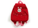 ミキハウス miki HOUSE リュックサック キッズ用品 女の子 赤、ピンク、ウサギ 子供服 ベビー服 キッズ アウトレット ユーズド 【中古】キッズ・ベビー・マタニティ(4)