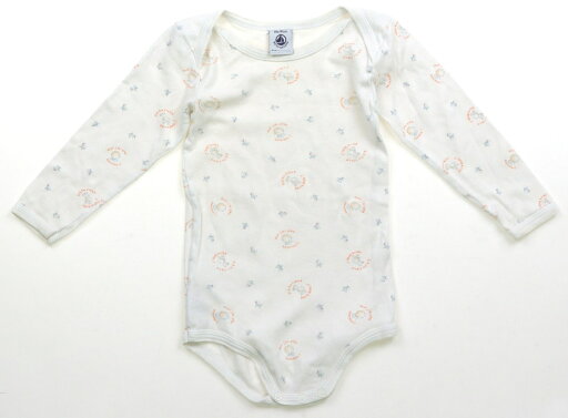 プチバトー PETIT BATEAU ロンパース 80 男の子 オフホワイト・総柄 子供服 ベビー服 キッズ アウトレット ユーズド 【中古】キッズ・ベビー・マタニティ プチバトー PETIT BATEAU ロンパース 80 男の子 オフホワイト・総柄 子供服 ベビー服 キッズ アウトレット ユーズド 【中古】キッズ・ベビー・マタニティ