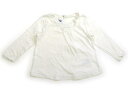 プチバトー PETIT BATEAU チュニック 100 女の子 オフホワイト 子供服 ベビー服 キッズ アウトレット ユーズド 【中古】キッズ・ベビー・マタニティ(4)