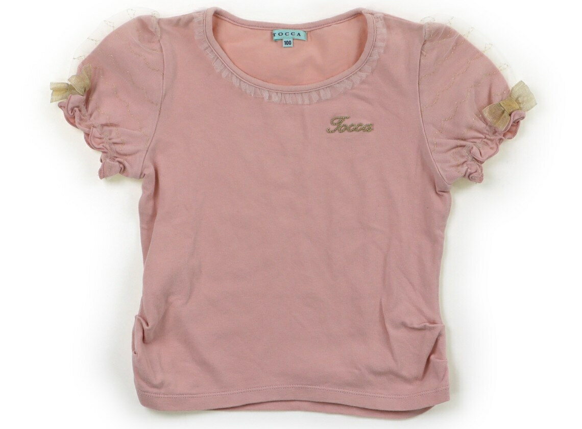 トッカ Tocca Tシャツ・カットソー 100 女の子 ピンク 子供服 ベビー服 キッズ アウトレット ユーズド 【中古】キッズ・ベビー・マタニティ