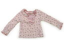 ジルスチュアート JILL STUART Tシャツ・カットソー 110 女の子 ピンク、花柄、フリル 子供服 ベビー服 キッズ アウトレット ユーズド 【中古】キッズ・ベビー・マタニティ(4)