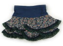 アナスイ ANNA SUI スカート 110 女の子 青、紺、花柄、緑 子供服 ベビー服 キッズ アウトレット ユーズド 【中古】キッズ・ベビー・マタニティ