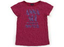 アナスイ ANNA SUI Tシャツ・カットソー 140 女の子 ローズレッド 紫ラメ 子供服 ベビー服 キッズ アウトレット ユーズド 【中古】キッズ・ベビー...