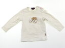 ポールスミス Paul Smith Tシャツ・カットソー 80 女の子 クリーム 子供服 ベビー服 キッズ アウトレット ユーズド 【中古】キッズ・ベビー・マタニティ(4)