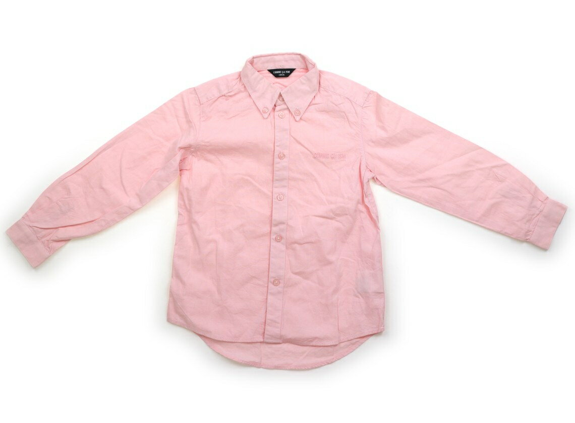 コムサイズム COMME CA ISM シャツ・ブラウス 120 男の子 ピンク 子供服 ベビー服 キッズ アウトレット ユーズド 【中古】キッズ・ベビー・マタニティ