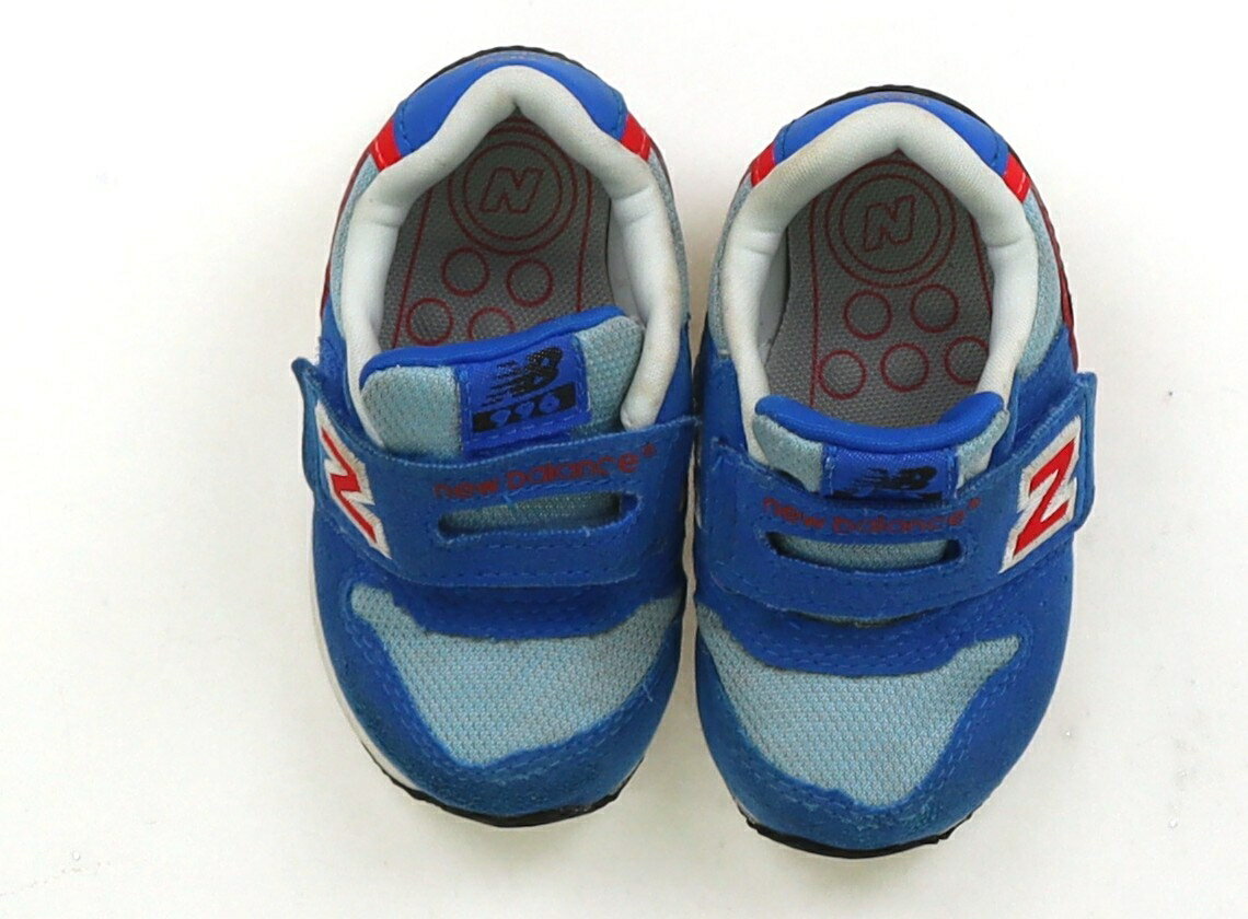 Sneakers - ニューバランス New Balance スニーカー 靴12cm〜 男の子 ブルー濃淡・レッド 子供服 ベビー服 キッズ アウトレット ユーズド 【中古】キッズ・ベビー・マタニティ