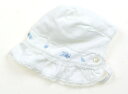 ファミリア familiar 帽子 Hat/Cap 女の子 白 ブルー 花 子供服 ベビー服 キッズ アウトレット ユーズド 【中古】キッズ・ベビー・マタニティ