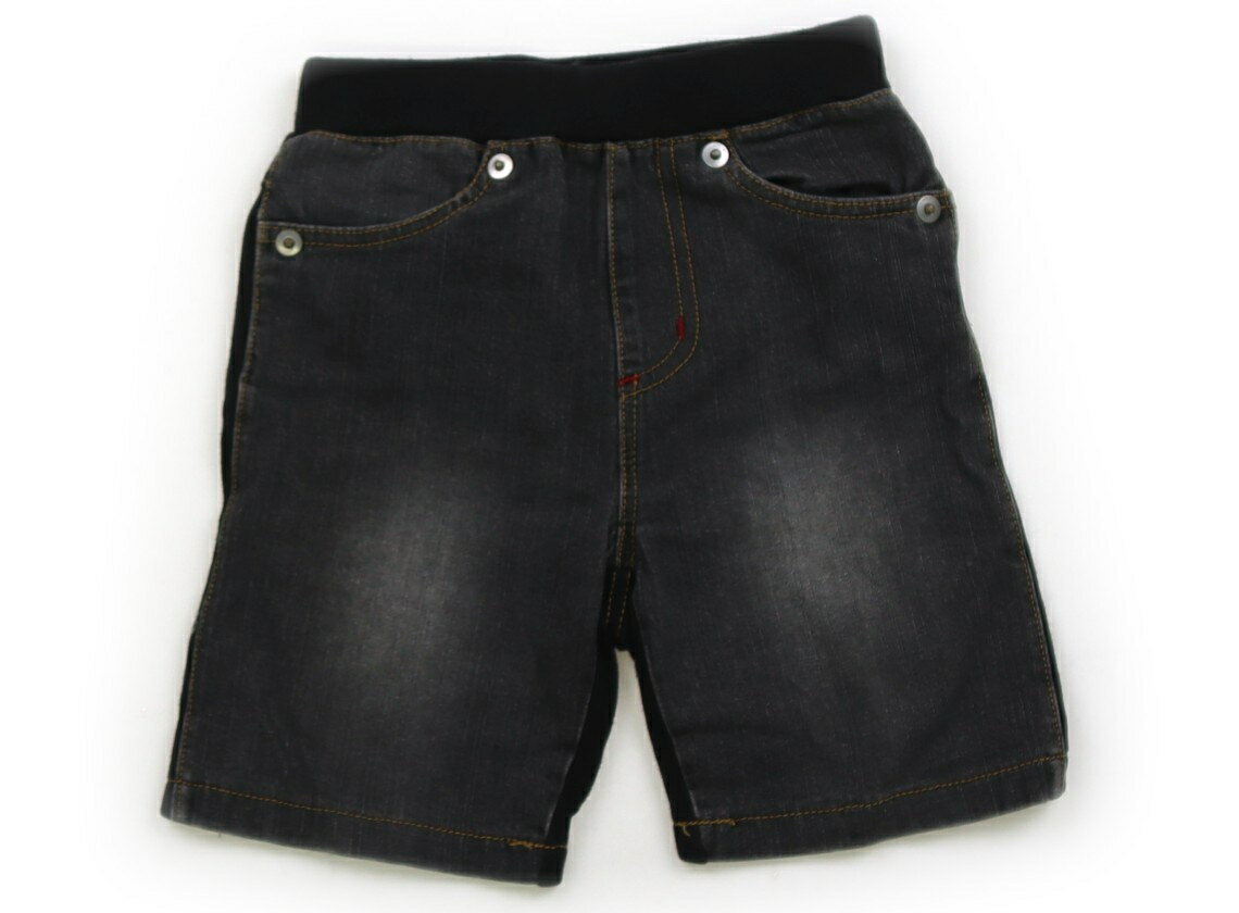 コムサイズム COMME CA ISM ショートパンツ 90 女の子 ブラックデニム、黒 子供服 ベビー服 キッズ アウトレット ユーズド 【中古】キッズ・ベビー・マタニティ